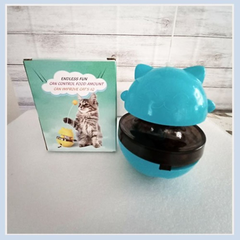 Fortune Cat Tumbler Ball, Cat Food Toy, Cat Toy TWO LEFT! - Picture 3 of 7
